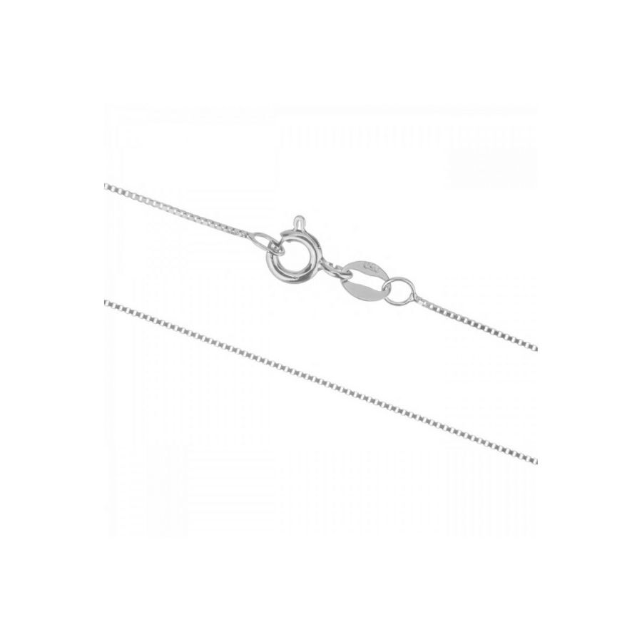 Cadena de plata veneciana de 45 cm